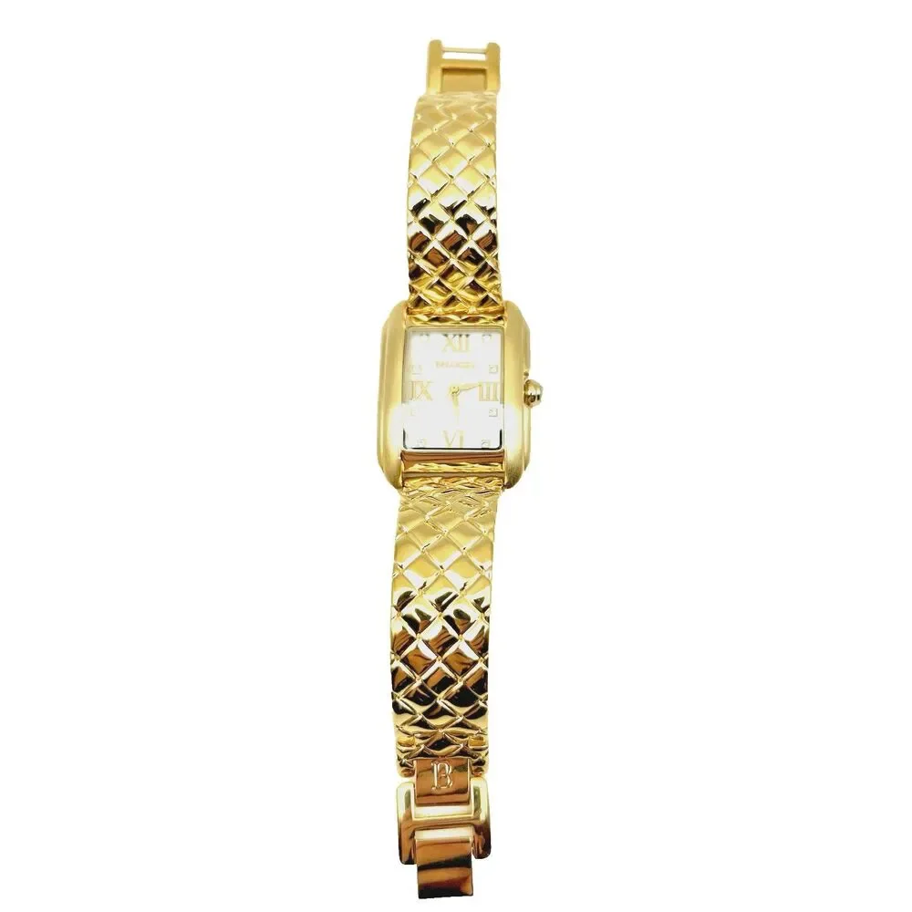 Bellezza Watch Ladies Gold Color Timepiece Women's Fashion Jewelry Chronograph
